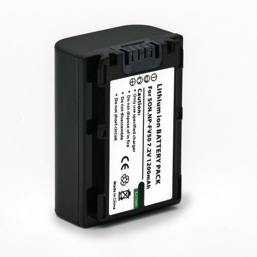 Sony NP-FV50 akkumulátor 1200 mAh - Sony NPFV30/ FH40/ FH50/ FH70/ FH90/ FH100