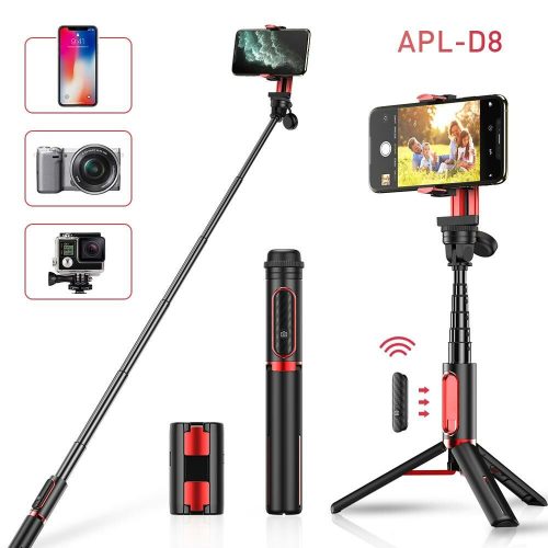 Apexel D8 Okostelefon/ GoPro / Akciókamera/ Kamera Stabilizáló Gimbal & Selfie bot / Monopo