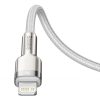 Baseus Cafule USB-C-Lightning kábel, PD, 20 W, 1 m (fehér)