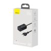 Baseus GaN3 Pro hálózati töltő 2xUSB-C + 2xUSB, 100W (fekete)