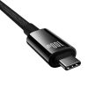 Baseus Cable USB Tungsten Gold USB-C to USB-C 100W 1,5m (black)