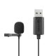 BOYA BY-LM40 USB Lavalier Mikrofon - 4m Csíptetős Digitális Mikrofon