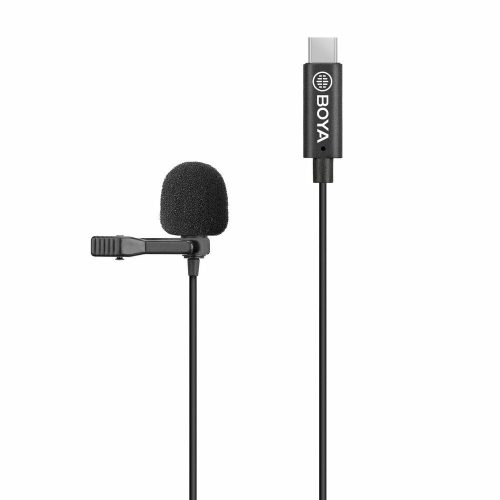 BOYA BY-M3 Lavalier USB-C Mikrofon - Android/ USB Type-C Csíptetős mikrofon