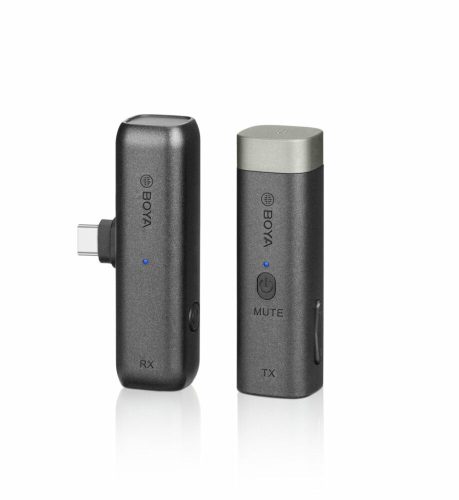 BOYA BY-WM3U 2.4GHz Vezeték nélküli Mikrofon Kit (USB-C + Jack csatlakozás) | 1+1