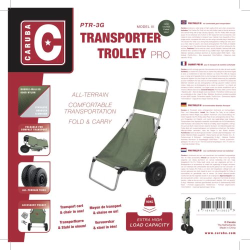 Caruba Pro Trolley III - Zöld