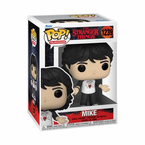 Funko Pop! Television: Netflix Stranger Things Season 4 - Mike #1239 (Platform nélküli)