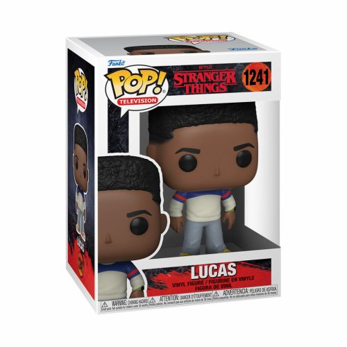 Funko Pop! Television: Netflix Stranger Things Season 4 - Lucas #1241 (Platform nélküli)