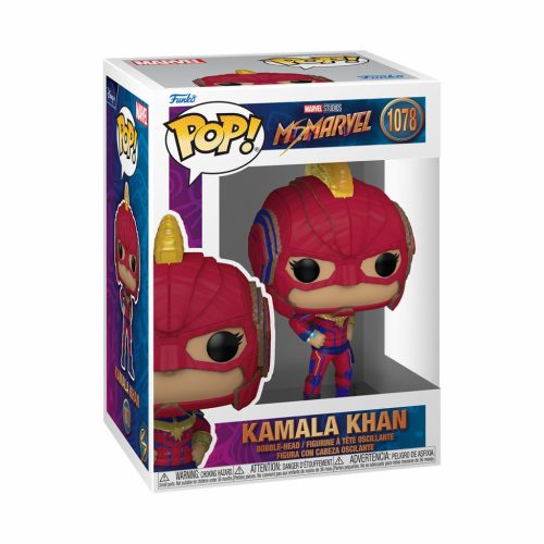 Funko Pop! Television: Ms. Marvel - Kamala Khan #1078 Vinyl Figure (Platform nélküli)