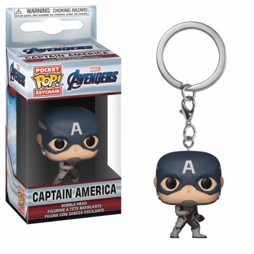 Funko Pocket POP Marvel Avengers - Captain America kulcstartó (Platform nélküli)