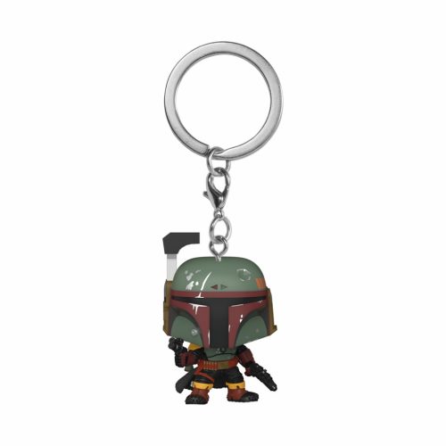 Funko Pocket POP Star Wars: The Book of Boba Fett - Bobba Fett kulcstartó (Platform nélküli)