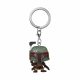 Funko Pocket POP Star Wars: The Book of Boba Fett - Bobba Fett kulcstartó (Platform nélküli)