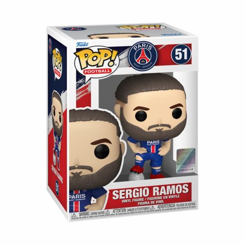 Funko POP Paris Saint Germain - Sergio Ramos #51 (Platform nélküli)