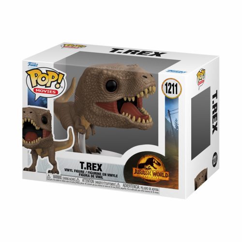 Funko Pop! Movies: Jurassic World Dominion - T-Rex #1211 Vinyl Figure (Platform nélküli)