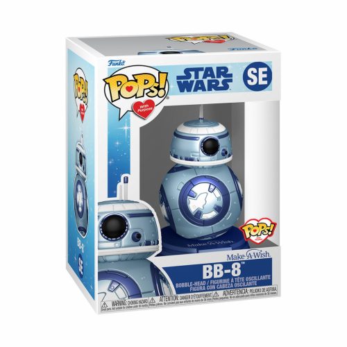 Funko Pops! with Purpose Disney: Make a Wish - BB-8 (Metallic) #SE Bobble-Head Vinyl Figure (Platform nélküli)