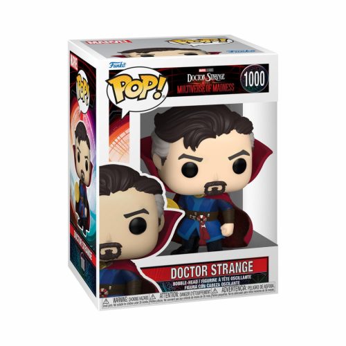 Funko Pop! Marvel: Doctor Strange in the Multiverse of Madness - Doctor Strange #1000 Bobble-Head Vinyl Figure (Platform nélküli)