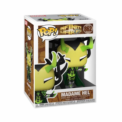 Funko Pop! Marvel: Infinity Warps - Madame Hel #862 Bobble-Head Vinyl Figure (Platform nélküli)