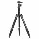 Fotopro X-Go Gecko HQ-Alumínium Tripod/ Monopod (144cm Állvány) + FPH-42Q Ballhead-fej (Fekete)