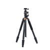 Fotopro X-Go HR Pro  Alumínium Horizontális Tripod/ Monopod (159cm  Állvány) + FPH-52Q Ballhead-fej (Fekete)