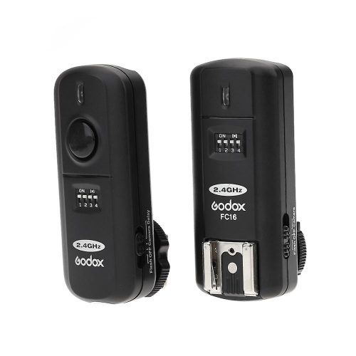 Godox FC16 Rádiós Vakukioldó Jeladó Kit -2.4Ghz Flash Trigger |1+1