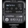 Godox LED6R Mini RGB-LED Színes Videó Lámpa -6W 3200-6500K 1800mAh Light