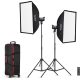 Godox SL100Bi LED videolámpa kétlámpás készlet