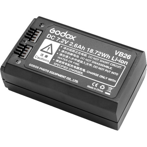 Godox VB26 2600mAh Vaku Akkumulátor -V1/ V850III/ V860III Akkumulátor