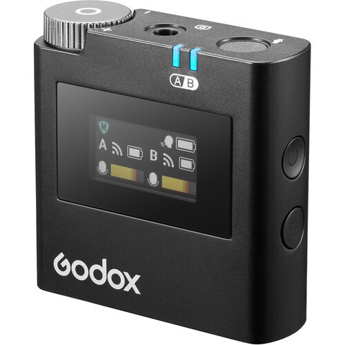 Godox Virso SRX 2.4Ghz Mikrofon Rendszer -Sony Vezetéknélküli Mic Vevő