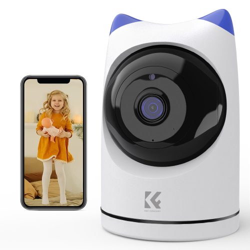 K&F Concept FullHan Baba Kamera - 2.0MP CMOS 2.4GHz Camera (Fehér)