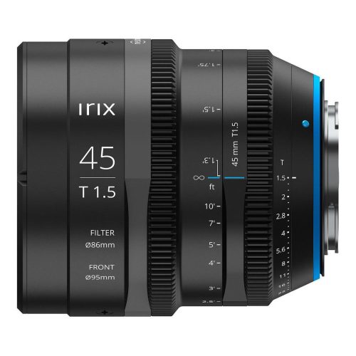 Irix Cine Lens 45 mm-es T1.5 MFT rögzítésű objektív