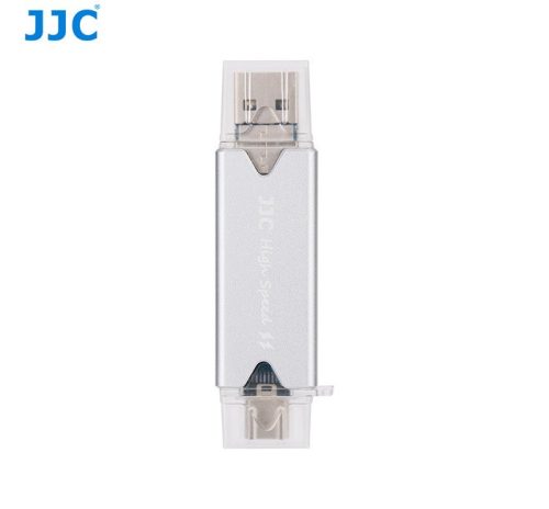 JJC CR-UTC3 USB 3.0 kártyaolvasó - Ezüst