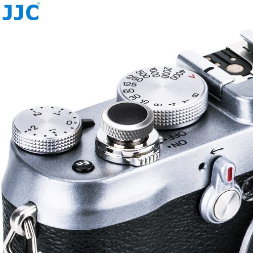 JJC Fujifilm/ Sony RX Ezüst-Fekete Delux-Exponáló Gomb