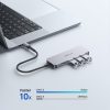 JSAUX 5-in-1 USB-C HUB - 4K-HDMI 3x USB 3.1 100W Dokkoló-Állomás