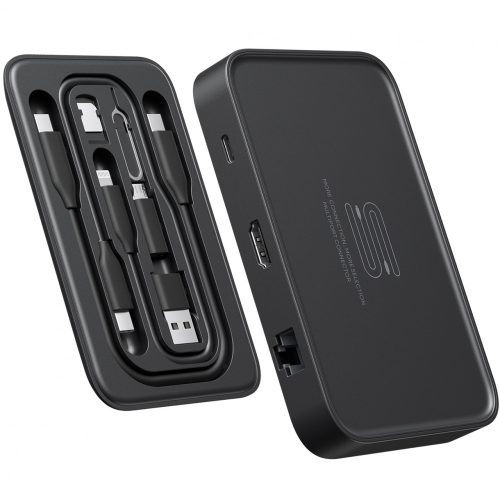 JSAUX OmniCase Pro 7-in-1 USB-C HUB Dokkoló Állomás (MP02) [Fekete]