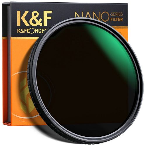 K&F Concept 49mm ND32-ND512 Variálható ND szűrő - Nano-X Állítható Natural Density Filter