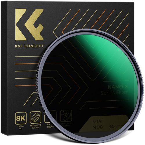 K&F Concept 49mm ND8 Nano-X Neutral Density (ND0.9 3-Stop) - ND szűrő filter