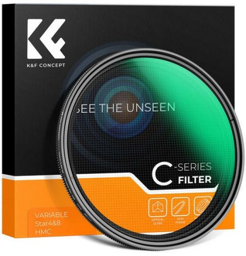 K&F Concept 58mm Starburst Csillag Szűrő -Csillag Filter