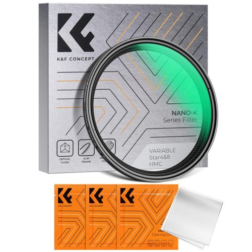 K&F Concept 77mm Starburst Csillag Szűrő -Csillag Filter