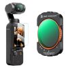 K&F Concept Mágneses Állítható ND (1-5stop) és Black Mist 1/4 2 az 1-ben Szűrő DJI Osmo Pocket 3-hoz