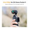 K&F Concept Mágneses Állítható ND (1-5stop) és Black Mist 1/4 2 az 1-ben Szűrő DJI Osmo Pocket 3-hoz