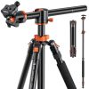 K&F Concept  Alumínium Tripod/ Monopod (240 cm )