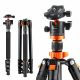 K&F Concept SA254M2 Alumínium Tripod/ Monopod (175/185 cm Állvány)