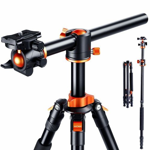 K&F Concept SA254T3 Alumínium Tripod/ Monopod (192 cm Állvány)