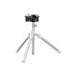 K&F Concept E224A3+BH-18 Akciókamera & Okostelefon Selfie bot / Monopod / Tripod - Bluetooth Távirányítós Szelfi Stick (170cm) -Fehér