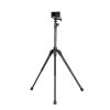 K&F Concept E224A3+BH-18 Akciókamera & Okostelefon Selfie bot / Monopod / Tripod - Bluetooth Távirányítós Szelfi Stick (170cm) -Fekete