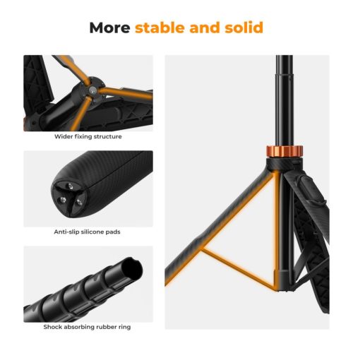 K&F Concept Mini Tripod, Okostelefon Állvány /Utazóállvány (158cm)