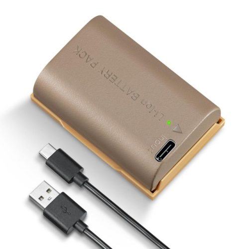 K&F Concept Canon LP-E6NH Akkumulátor 2250mAh -USB-C (Type-C) Canon LP-E6 Akku