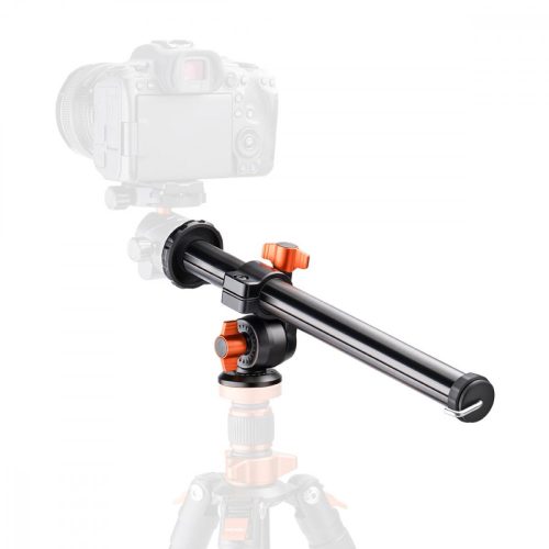 K&F Concept Univerzális Center oszlop állványhoz – Magnézium-alumínium 1/4” 3/8” rotálható tripod oszlop