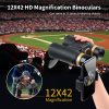 K&F Concept HY1242 12x42 Binocular BAK-4 Távcső