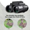 K&F Concept 10x25 Binocular BAK-4 Távcső