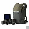 Lowepro Flipside Trek BP 350 AW Fotós táska/ Kamera Hátizsák - Zöld/Szürke